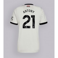 Maglia Calcio Manchester United Antony #21 Terza Divisa 2024-25 Manica Corta